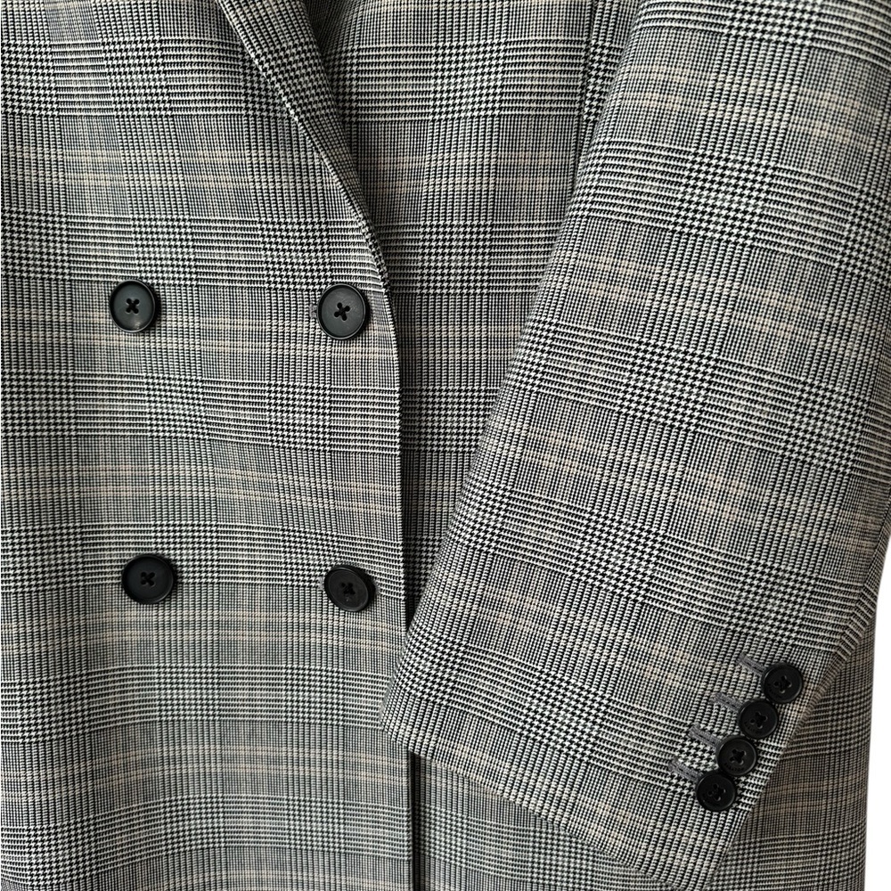 Babaton Aritzia Oversized Blazer - Size L - Oversized Fit - Plaid Check - Picture 5 of 8